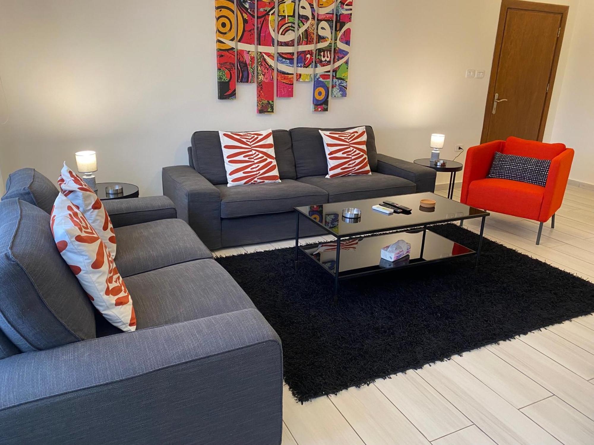 Dair Ghbar Apartment Amman Rum bild
