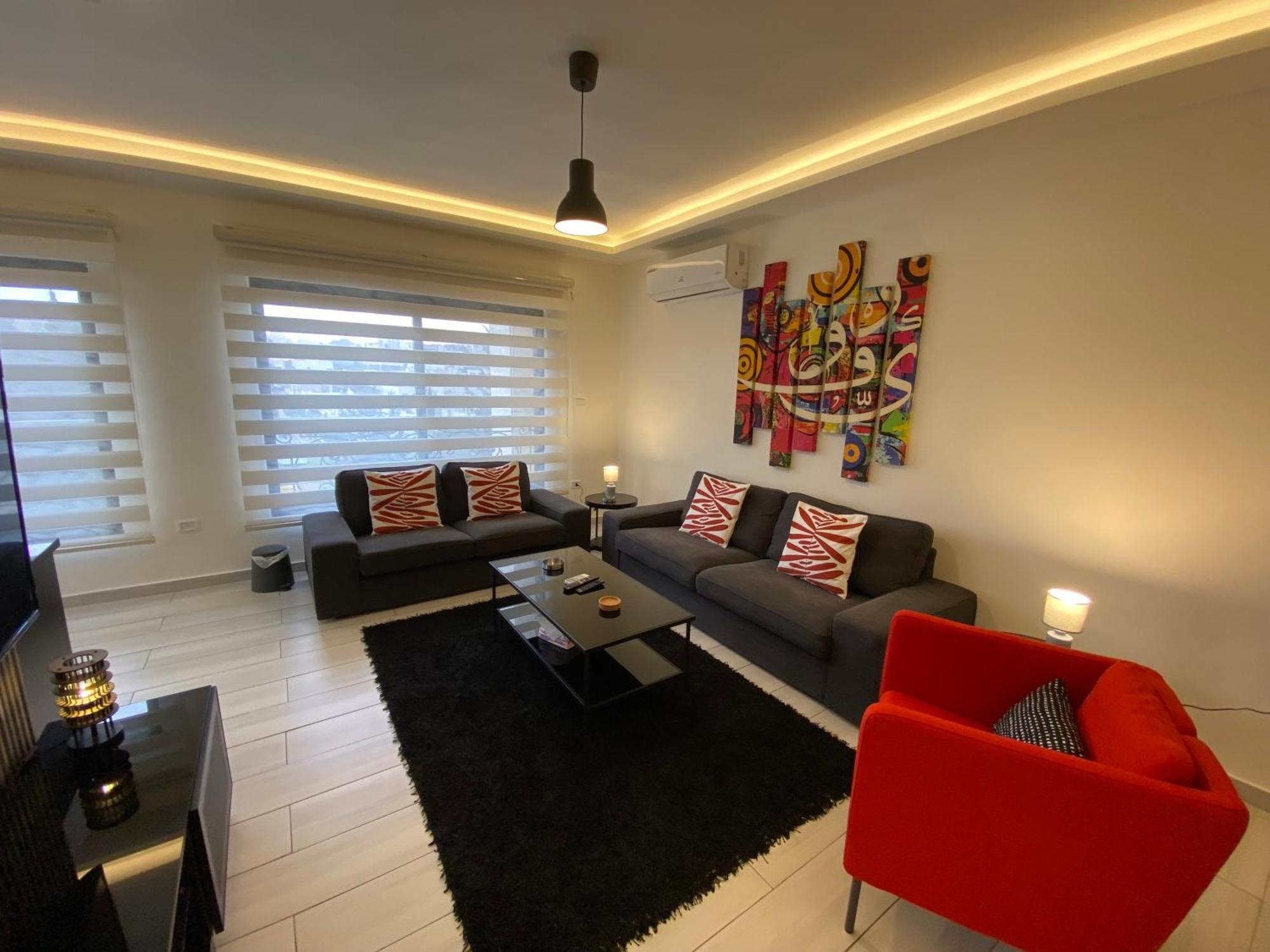 Dair Ghbar Apartment Amman Rum bild