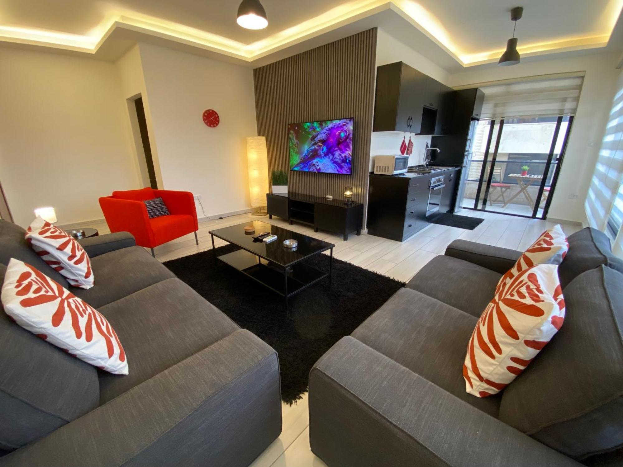 Dair Ghbar Apartment Amman Rum bild