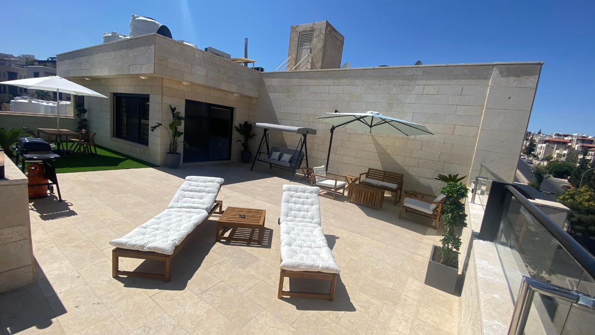 Dair Ghbar Apartment Amman Rum bild